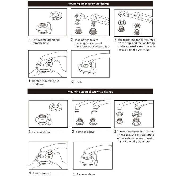 Kubichai Kitchen Water Filter Faucet Water Purifier by bashfashion