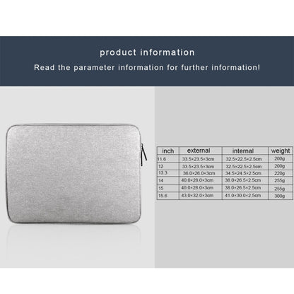 For 13.3 inch and Below Universal Oxford Cloth Business Inner Package Laptop Tablet Bag(Dark Gray) by bashfashion