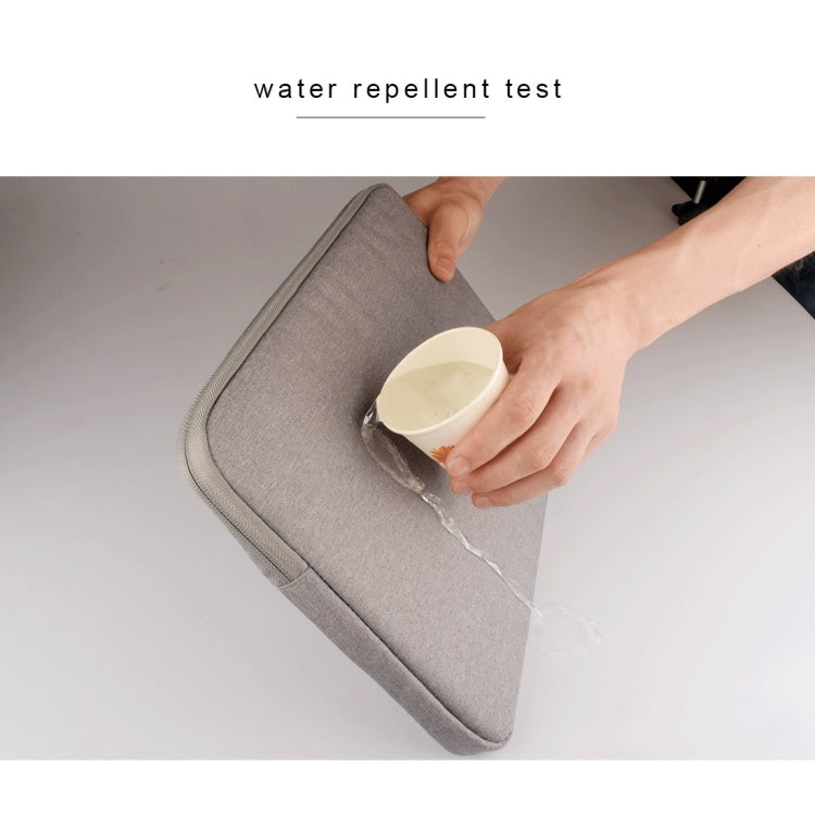 For 14 inch and Below Universal Wearable Oxford Cloth Soft Business Inner Package Laptop Tablet Bag(Grey) by bashfashion