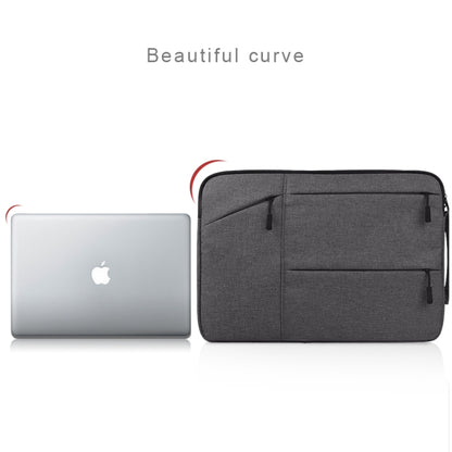 Universal Multiple Pockets Wearable Oxford Cloth Soft Portable Simple Business Laptop Tablet Bag, For 14 inch and Below Macbook, Samsung, Lenovo, Sony, DELL Alienware, CHUWI, ASUS, HP(navy) by bashfashion