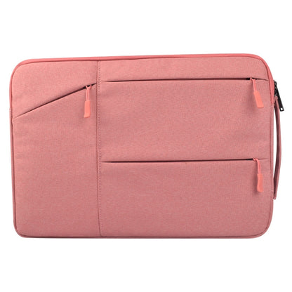 Universal Multiple Pockets Wearable Oxford Cloth Soft Portable Simple Business Laptop Tablet Bag, For 15.6 inch and Below Macbook, Samsung, Lenovo, Sony, DELL Alienware, CHUWI, ASUS, HP (Pink) by bashfashion