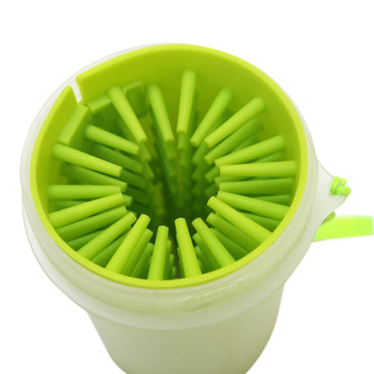 Pet Antiseptic Products Silicone Wash Feet Cleaning Cup Size: S(Green) by bashfashion