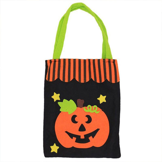 Halloween Decoration Creative Cartoon Candy Gift Square Tote for Children, Random Style Delivery by bashfashion