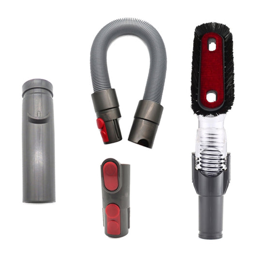XD998 4 in 1 Handheld Tool Bendable Anti-static Suction Head Kits D931 D928 D918 D907 for Dyson V6 / V7 / V8 / V9 / V10 Vacuum Cleaner by bashfashion