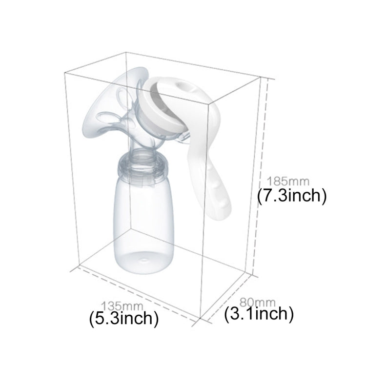 REAL BUBEE Maternity Products PP Manual Suckling Breast Milk Pump for Mama by bashfashion