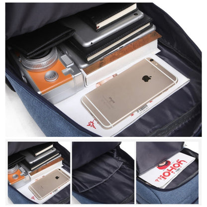 Universal Multi-Function Oxford Cloth Laptop Computer Shoulders Bag Business Backpack Students Bag, Size: 42x30x11cm, For 15.6 inch and Below Macbook, Samsung, Lenovo, Sony, DELL Alienware, CHUWI, ASUS, HP(Black) by bashfashion