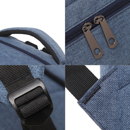 Universal Multi-Function Oxford Cloth Laptop Computer Shoulders Bag Business Backpack Students Bag, Size: 42x30x11cm, For 15.6 inch and Below Macbook, Samsung, Lenovo, Sony, DELL Alienware, CHUWI, ASUS, HP(Black) by bashfashion