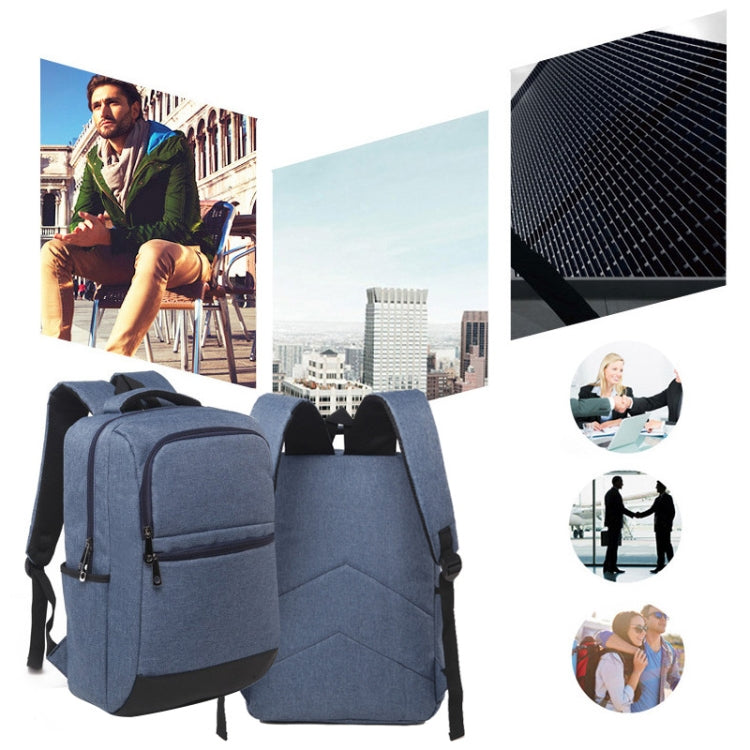 Universal Multi-Function Oxford Cloth Laptop Computer Shoulders Bag Business Backpack Students Bag, Size: 42x30x11cm, For 15.6 inch and Below Macbook, Samsung, Lenovo, Sony, DELL Alienware, CHUWI, ASUS, HP(Black) by bashfashion