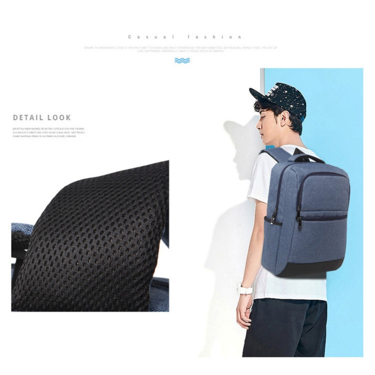 Universal Multi-Function Oxford Cloth Laptop Computer Shoulders Bag Business Backpack Students Bag, Size: 42x30x11cm, For 15.6 inch and Below Macbook, Samsung, Lenovo, Sony, DELL Alienware, CHUWI, ASUS, HP(Black) by bashfashion