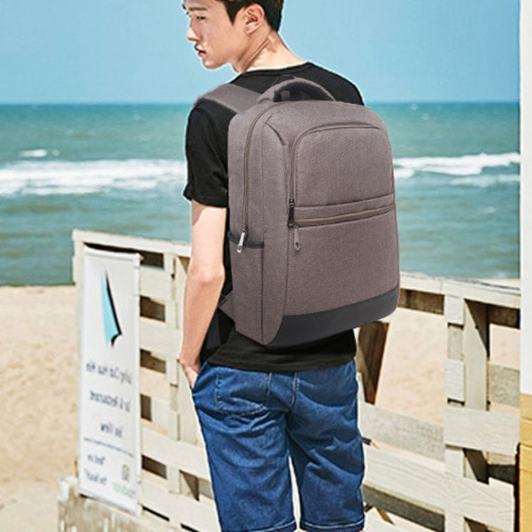 Universal Multi-Function Oxford Cloth Laptop Computer Shoulders Bag Business Backpack Students Bag, Size: 42x30x11cm, For 15.6 inch and Below Macbook, Samsung, Lenovo, Sony, DELL Alienware, CHUWI, ASUS, HP(Black) by bashfashion