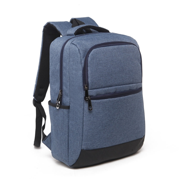 Universal Multi-Function Oxford Cloth Laptop Computer Shoulders Bag Business Backpack Students Bag, Size: 42x30x11cm, For 15.6 inch and Below Macbook, Samsung, Lenovo, Sony, DELL Alienware, CHUWI, ASUS, HP(Blue) by bashfashion