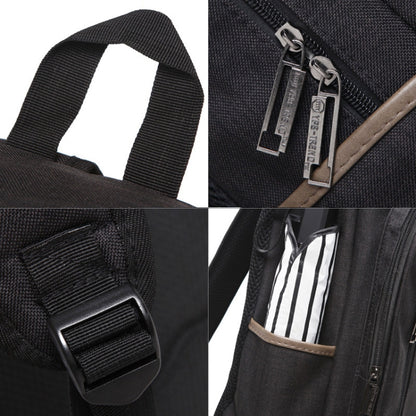 Universal Multi-Function Oxford Cloth Laptop Computer Shoulders Bag Business Backpack Students Bag, Size: 43x29x11cm, For 15.6 inch and Below Macbook, Samsung, Lenovo, Sony, DELL Alienware, CHUWI, ASUS, HP(Black) by bashfashion