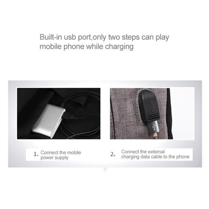 Universal Multi-Function Oxford Cloth Laptop Shoulders Bag Backpack with External USB Charging Port, Size: 46x32x12cm, For 15.6 inch and Below Macbook, Samsung, Lenovo, Sony, DELL Alienware, CHUWI, ASUS, HP(Black) by bashfashion