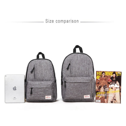 Universal Multi-Function Canvas Laptop Computer Shoulders Bag Leisurely Backpack Students Bag, Big Size: 42x29x13cm, For 15.6 inch and Below Macbook, Samsung, Lenovo, Sony, DELL Alienware, CHUWI, ASUS, HP(Black) by bashfashion