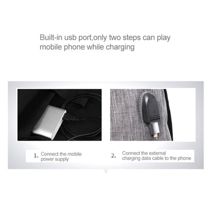 Universal Multi-Function Oxford Cloth Laptop Shoulders Bag Backpack with External USB Charging Port, Size: 45x31x16cm, For 15.6 inch and Below Macbook, Samsung, Lenovo, Sony, DELL Alienware, CHUWI, ASUS, HP(Black) by bashfashion