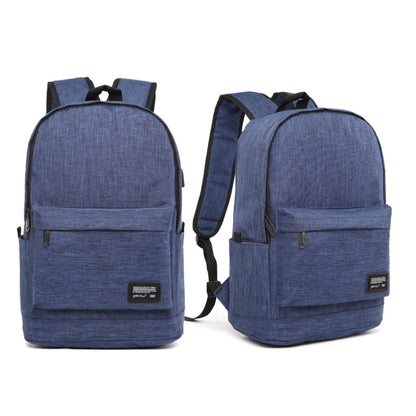 Universal Multi-Function Oxford Cloth Laptop Shoulders Bag Backpack with External USB Charging Port, Size: 45x31x16cm, For 15.6 inch and Below Macbook, Samsung, Lenovo, Sony, DELL Alienware, CHUWI, ASUS, HP(Blue) by bashfashion