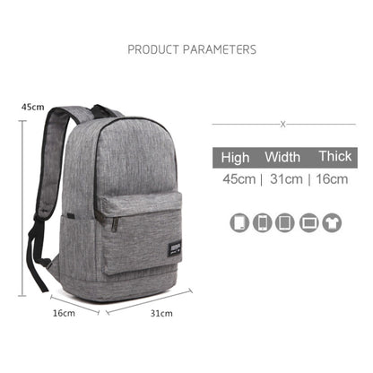 Universal Multi-Function Oxford Cloth Laptop Shoulders Bag Backpack with External USB Charging Port, Size: 45x31x16cm, For 15.6 inch and Below Macbook, Samsung, Lenovo, Sony, DELL Alienware, CHUWI, ASUS, HP(Blue) by bashfashion