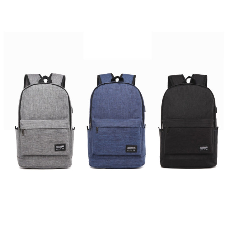 Universal Multi-Function Oxford Cloth Laptop Shoulders Bag Backpack with External USB Charging Port, Size: 45x31x16cm, For 15.6 inch and Below Macbook, Samsung, Lenovo, Sony, DELL Alienware, CHUWI, ASUS, HP(Grey) by bashfashion