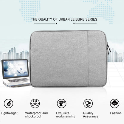 Universal Wearable Business Inner Package Laptop Tablet Bag, 13.3 inch and Below Macbook, Samsung, for Lenovo, Sony, DELL Alienware, CHUWI, ASUS, HP(Grey) by bashfashion