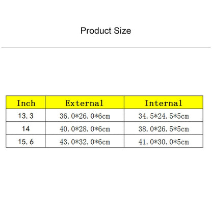 Breathable Wear-resistant Thin and Light Fashion Shoulder Handheld Zipper Laptop Bag with Shoulder Strap, For 14.0 inch and Below Macbook, Samsung, Lenovo, Sony, DELL Alienware, CHUWI, ASUS, HP(Black) by bashfashion