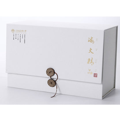 Portable Travel Ceramics Loop Handle Pot Teapot Teacup Set(White) by bashfashion