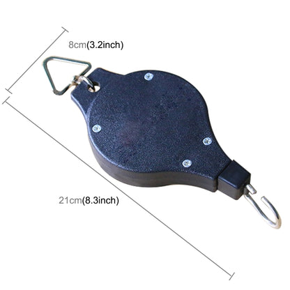 Plant Pulley Adjustable Heavy Duty Hanging Hooks Plant Hangers for Hanging Planters by bashfashion