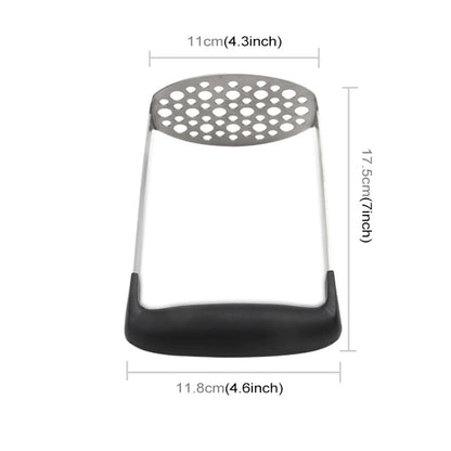 Stainless Steel Manual Pumpkin Potato Ricer Masher with Broad and Ergonomic Horizontal Handle by bashfashion