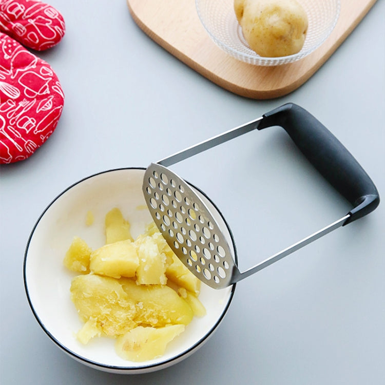 Stainless Steel Manual Pumpkin Potato Ricer Masher with Broad and Ergonomic Horizontal Handle by bashfashion