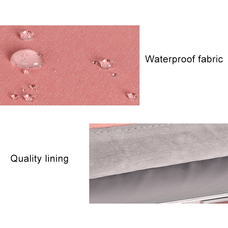 15.4 inch Universal Wearable Soft Handle Portable Laptop Tablet Bag, For Macbook, Samsung, Lenovo, Sony, DELL Alienware, CHUWI, ASUS, HP(Pink) by bashfashion