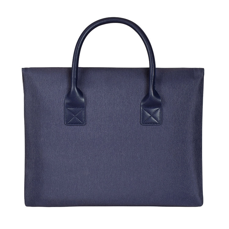 15.4 inch Universal Wearable Soft Handle Portable Laptop Tablet Bag, For Macbook, Samsung, Lenovo, Sony, DELL Alienware, CHUWI, ASUS, HP(Navy Blue) by bashfashion