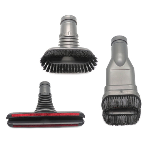 XD969 3 in 1 Round Brush + Stiff Brush + Bed Brush for Dyson Vacuum Cleaner by bashfashion