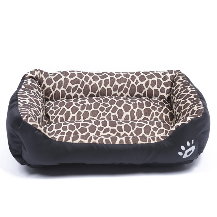 Animal Grain Four Seasons Genuine Warm Pet Dog Kennel Mat, Size: L, 66×50×14cm(Amber) by bashfashion