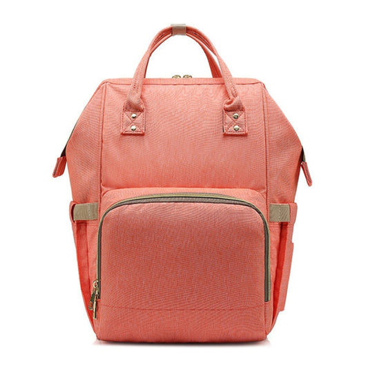 Multi-functional Double Shoulder Bag Handbag Waterproof Oxford Cloth Backpack, Capacity: 16L (Pink) by bashfashion