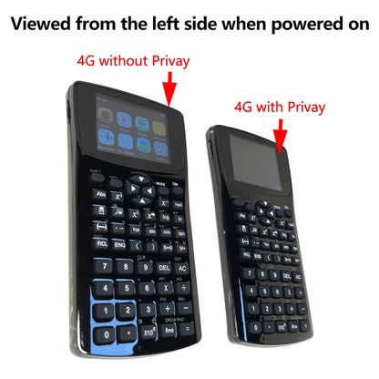 2.4 inch Display Screen Anti-peeping Scientific Calculator, Support Sound Recording / Radio / Music & Video Playing by bashfashion