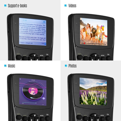 2.4 inch Display Screen Anti-peeping Scientific Calculator, Support Sound Recording / Radio / Music & Video Playing by bashfashion