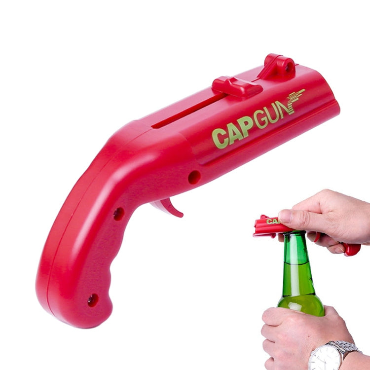 Creative Beer Bottle Opener Cap Launch Kitchen Bar Tool(Red) by bashfashion