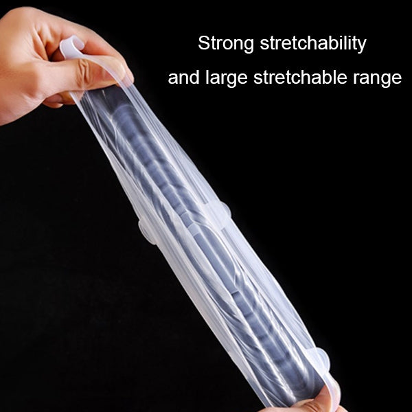 6 PCS / Set Food Grade Silicone Sealing Lids Fresh Keeping Covers by bashfashion