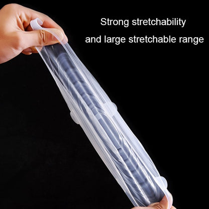 6 PCS / Set Food Grade Silicone Sealing Lids Fresh Keeping Covers by bashfashion