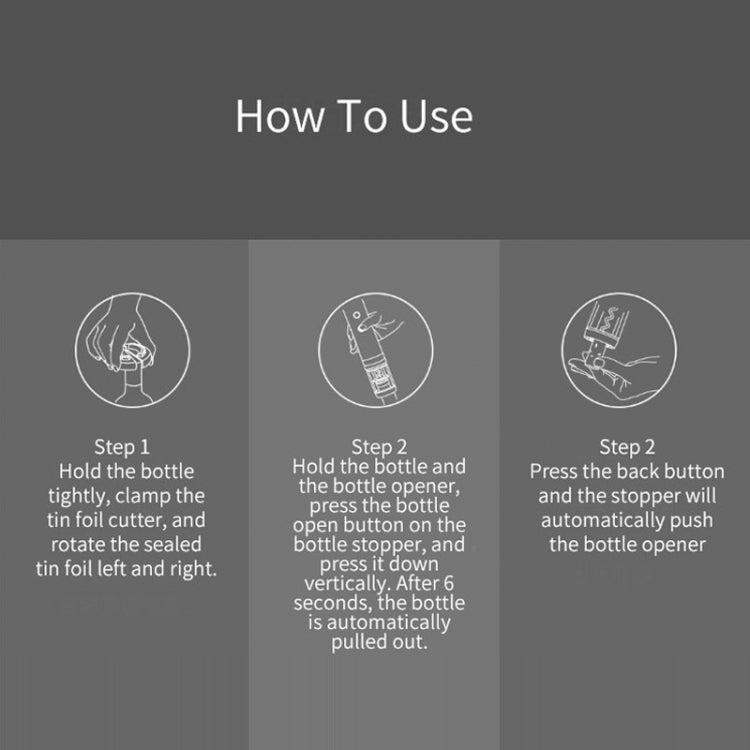 Original Xiaomi Youpin CIRCLE JOY Stainless Steel Dry Battery Electric Bottle Opener by Xiaomi