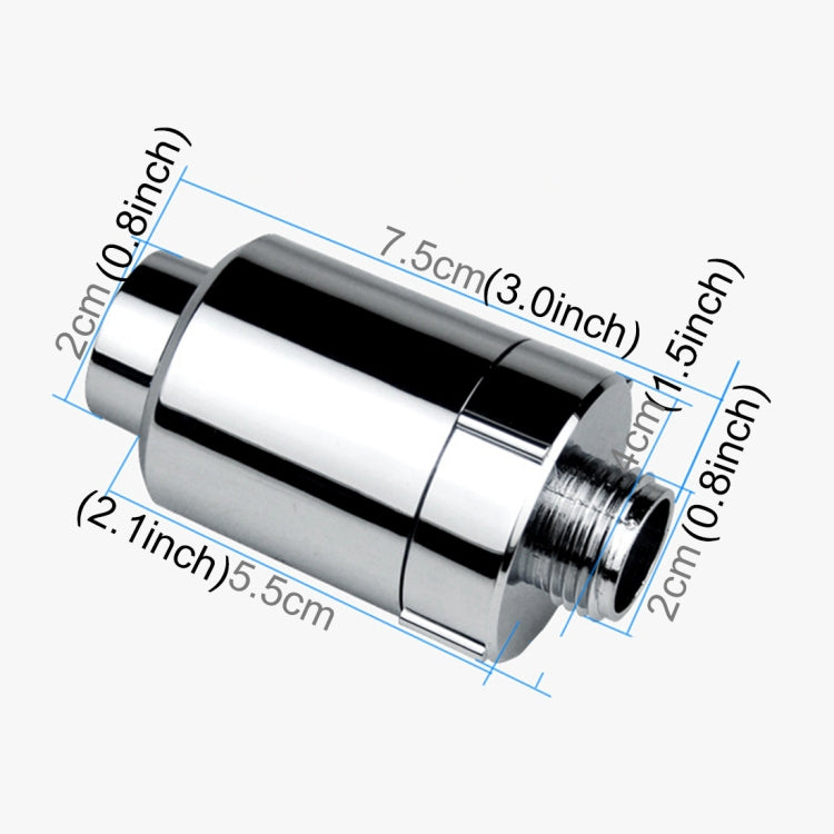 Anion Shower Faucet Chlorine Filter, Interface: 2cm by bashfashion