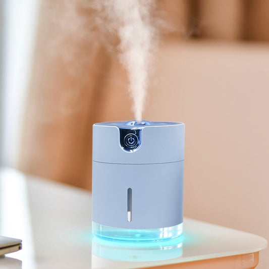 WT-H16 USB Charging Water Pattern Atomizing Humidifier with Colorful Night Lights, Water Tank Capacity: 300mL (Blue) by bashfashion
