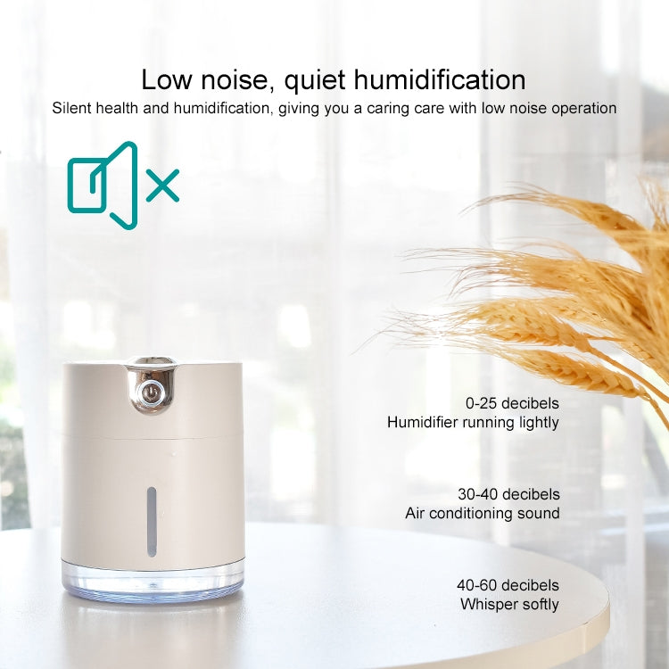 WT-H16 USB Charging Water Pattern Atomizing Humidifier with Colorful Night Lights, Water Tank Capacity: 300mL (Blue) by bashfashion