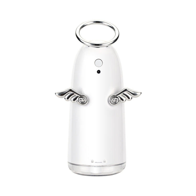 TSHM0 Mini Angel Atomizing Humidifier with Colorful Night Lights, Water Tank Capacity: 230mL (Silver) by bashfashion