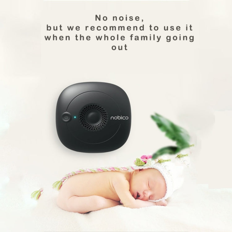 Household Wireless Ultrasonic Deodorizer Vacuum Cleaner Dust Mite Controller(Black) by bashfashion