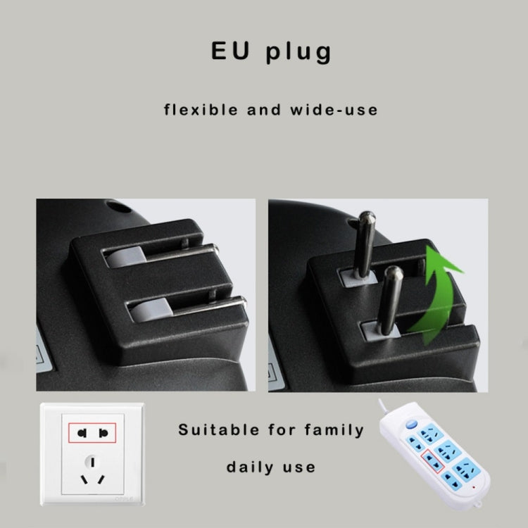 Household Wireless Ultrasonic Deodorizer Vacuum Cleaner Dust Mite Controller(Black) by bashfashion