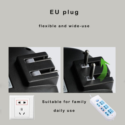 Household Wireless Ultrasonic Deodorizer Vacuum Cleaner Dust Mite Controller(Black) by bashfashion