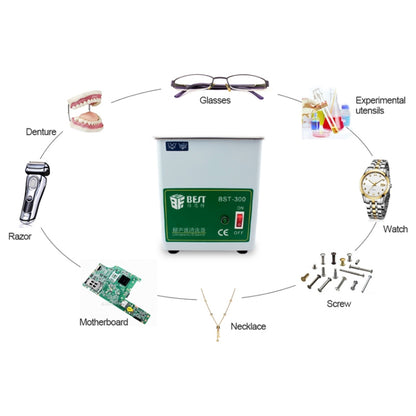 BEST 1.8L Practical Portable Ultrasonic Cleaner (Voltage 220V) by BEST