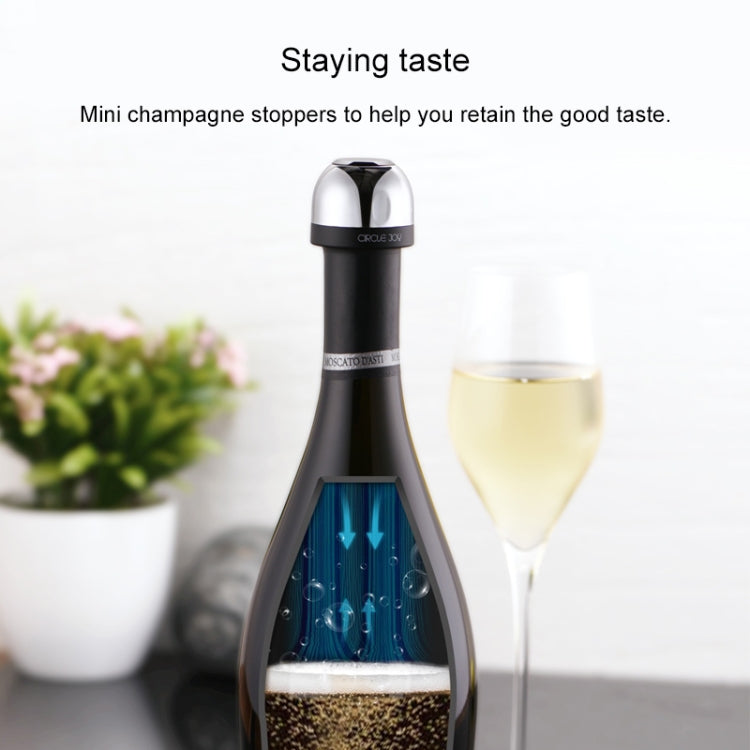 Original Xiaomi Youpin Circle Joy CJ-JS02 Mini Portable Champagne Sparkling Wine Bottle Stopper Plugger by Xiaomi