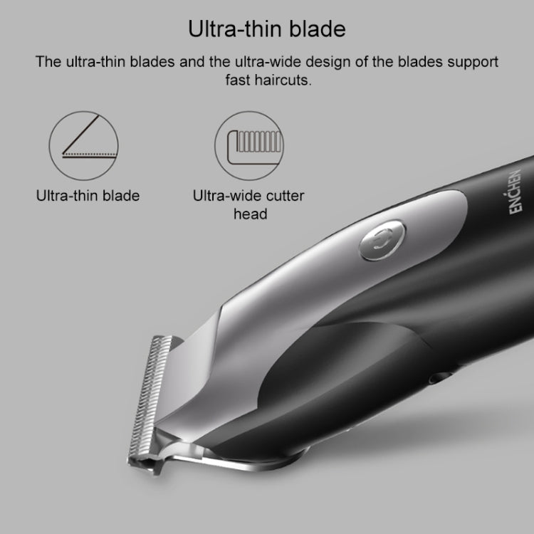 Original Xiaomi Youpin Yingqu Hummingbird Hair Clipper (Black) by Xiaomi