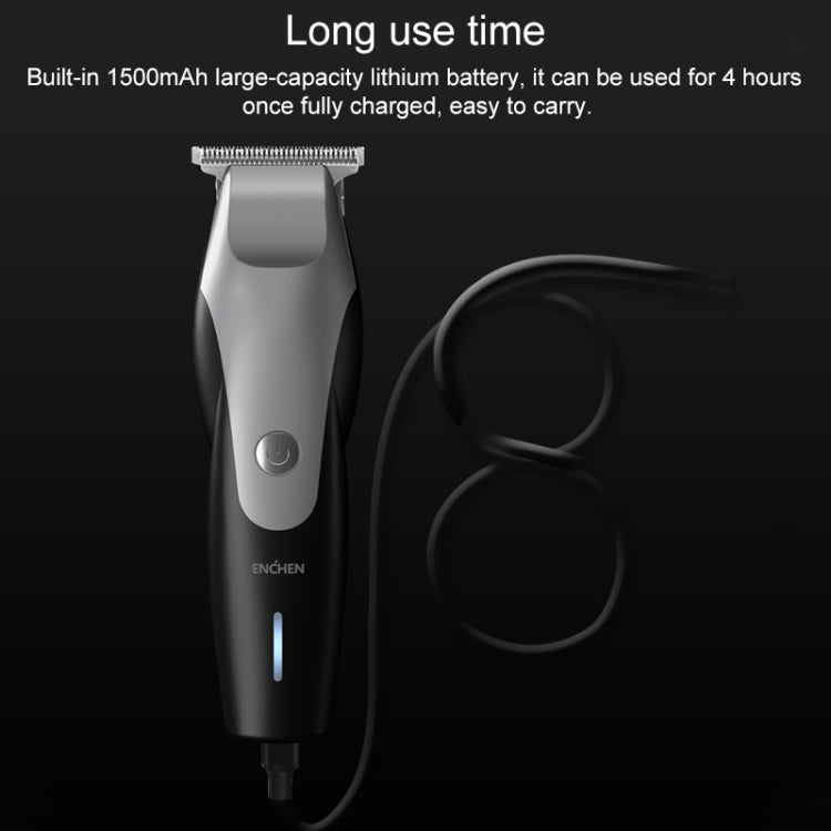 Original Xiaomi Youpin Yingqu Hummingbird Hair Clipper (Black) by Xiaomi